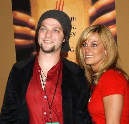 Margera along with his ex-girlfriend, Jenn Rivel 
